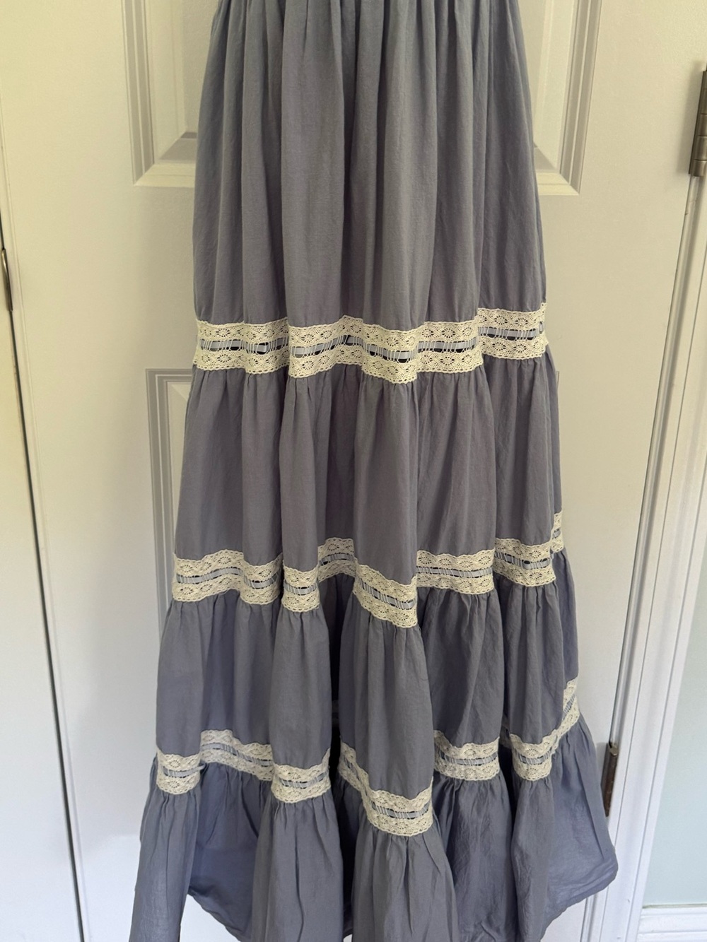 Neuflora Smocked Bodice Tiered Maxi Dress - Picture 6 of 12